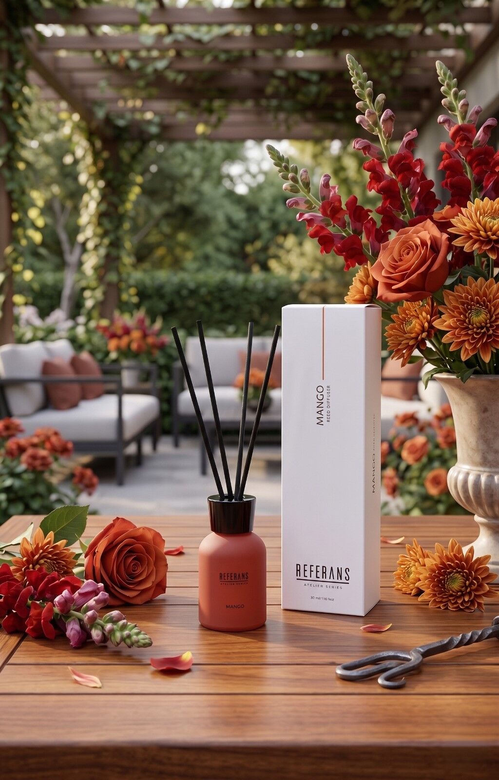 Referans Atelier Series Mango 50 ML Bambu Çubuklu Koku