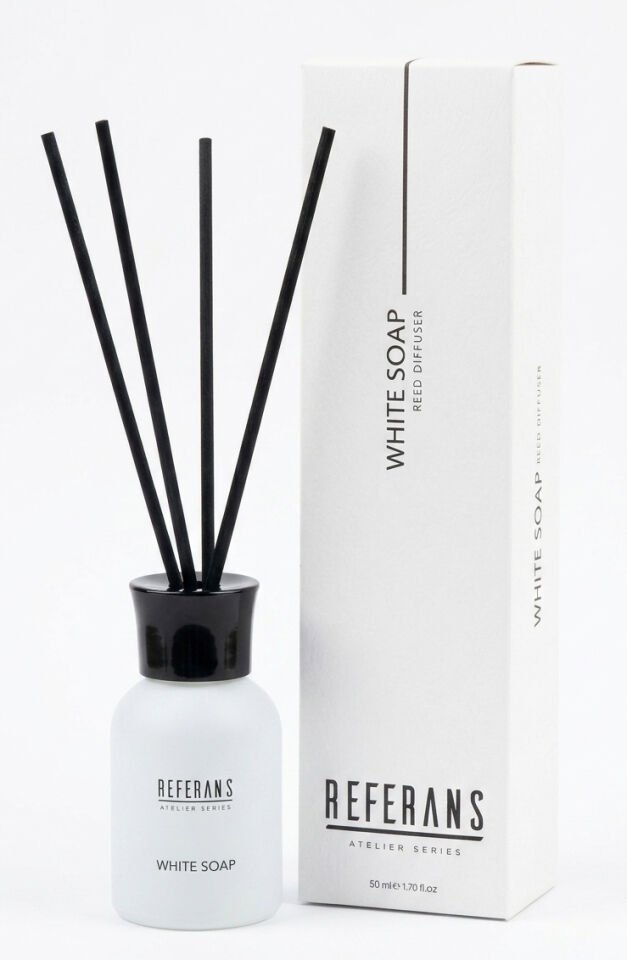 Referans Atelier Series White Soap 50 ML Bambu Çubuklu Koku